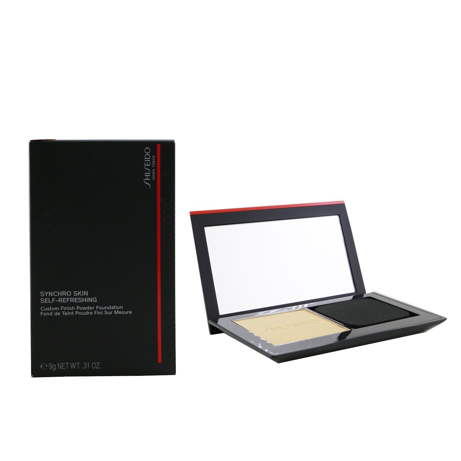 Shiseido Synchro Skin Self Refreshing Custom Finish Powder Foundation - # 220 Linen  9g/0.31oz