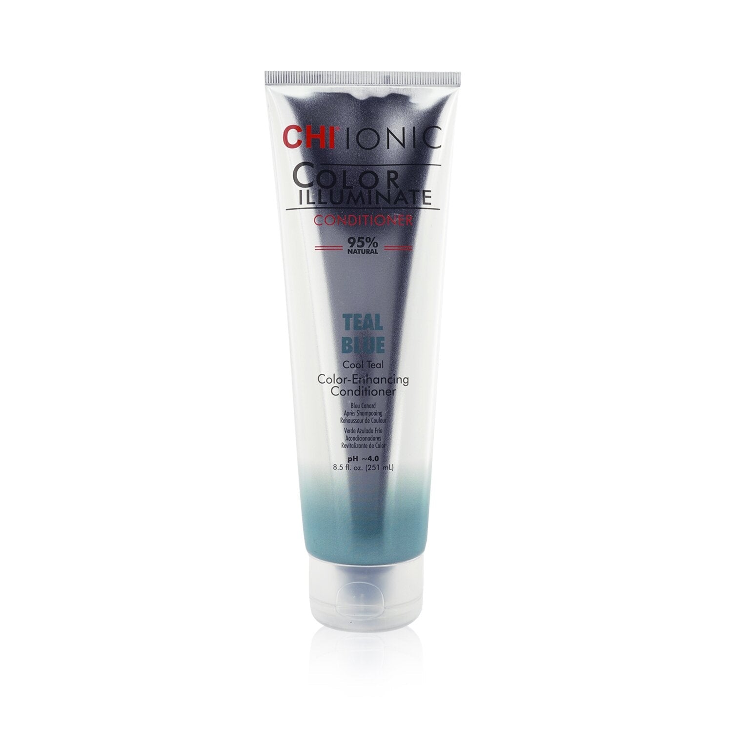 CHI Ionic Color Illuminate Conditioner - # Teal Blue  251ml/8.5oz