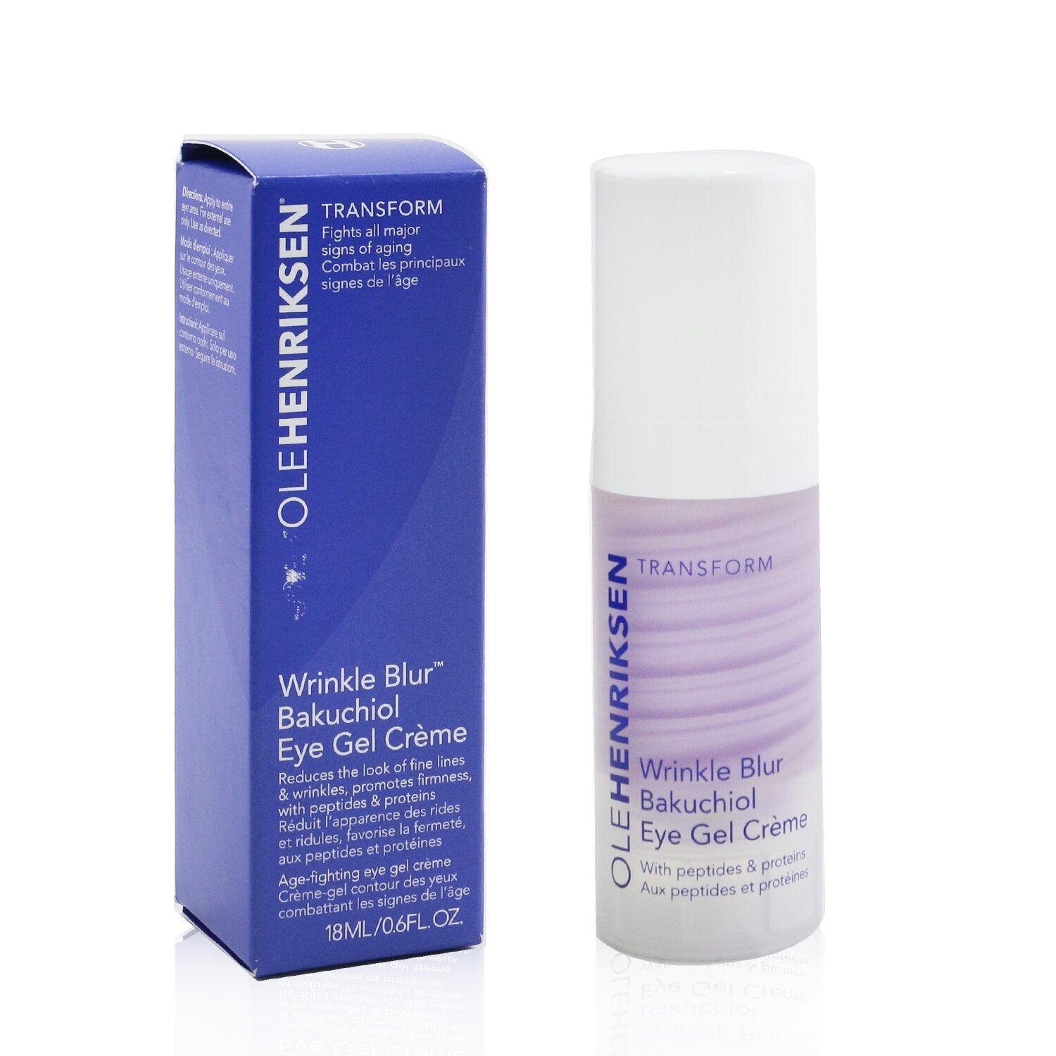 Ole Henriksen Transform Wrinkle Blur Bakuchiol Eye Gel Creme  18ml/0.6oz