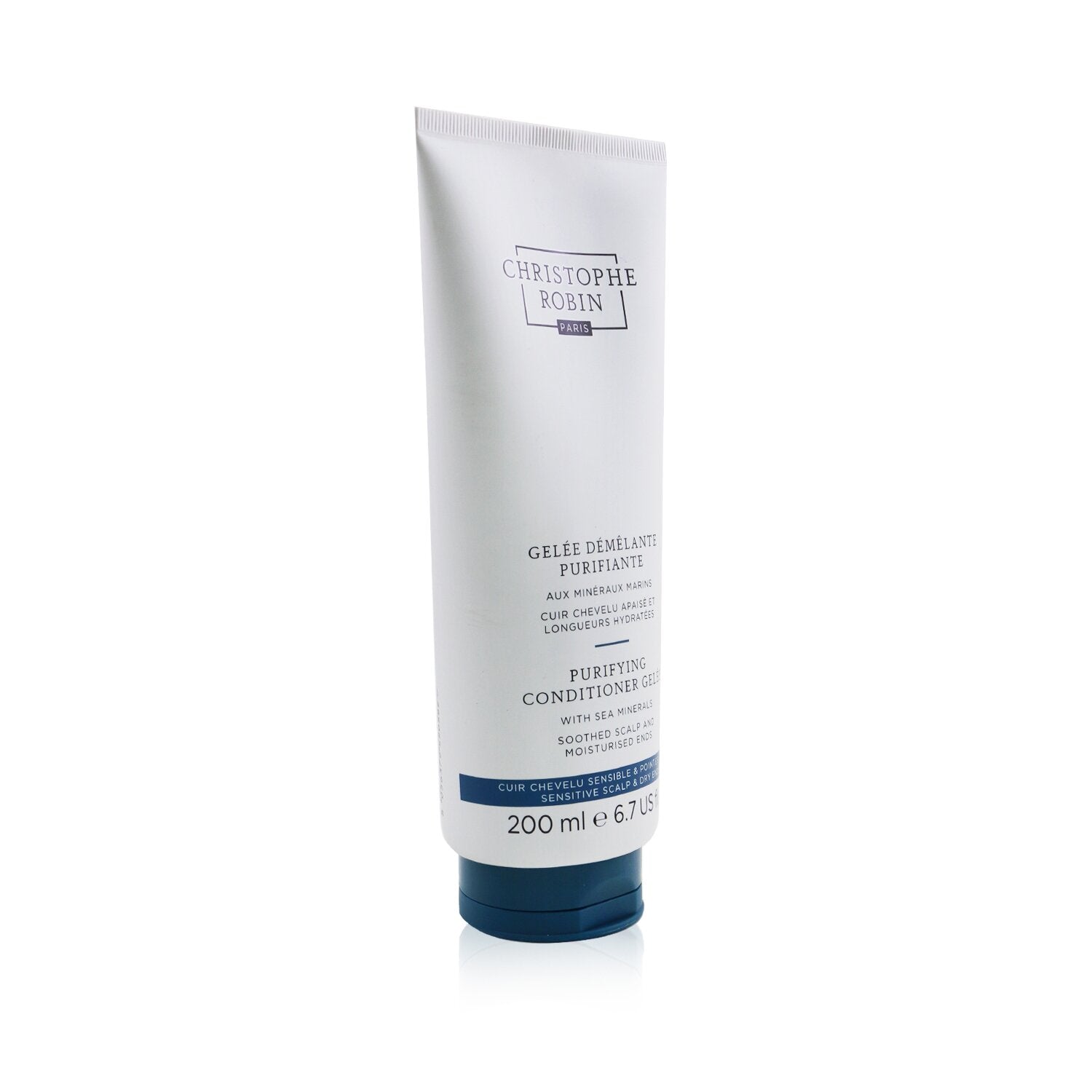 Christophe Robin Purifying Conditioner Gelee with Sea Minerals - Sensitive Scalp & Dry Ends  200ml/6.7oz