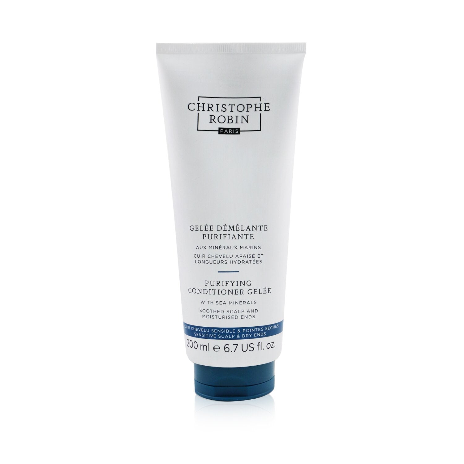 Christophe Robin Purifying Conditioner Gelee with Sea Minerals - Sensitive Scalp & Dry Ends  200ml/6.7oz