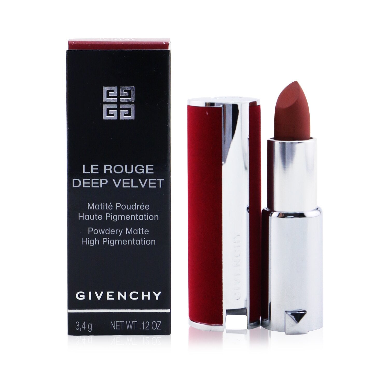 Givenchy Le Rouge Deep Velvet Lipstick - # 19 Rouge Santal  3.4g/0.12oz