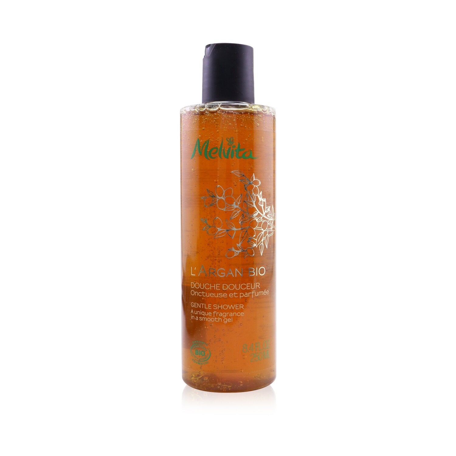 Melvita L'Argan Bio Gentle Shower - A Unique Fragrance In A Smooth Gel  250ml/8.4oz