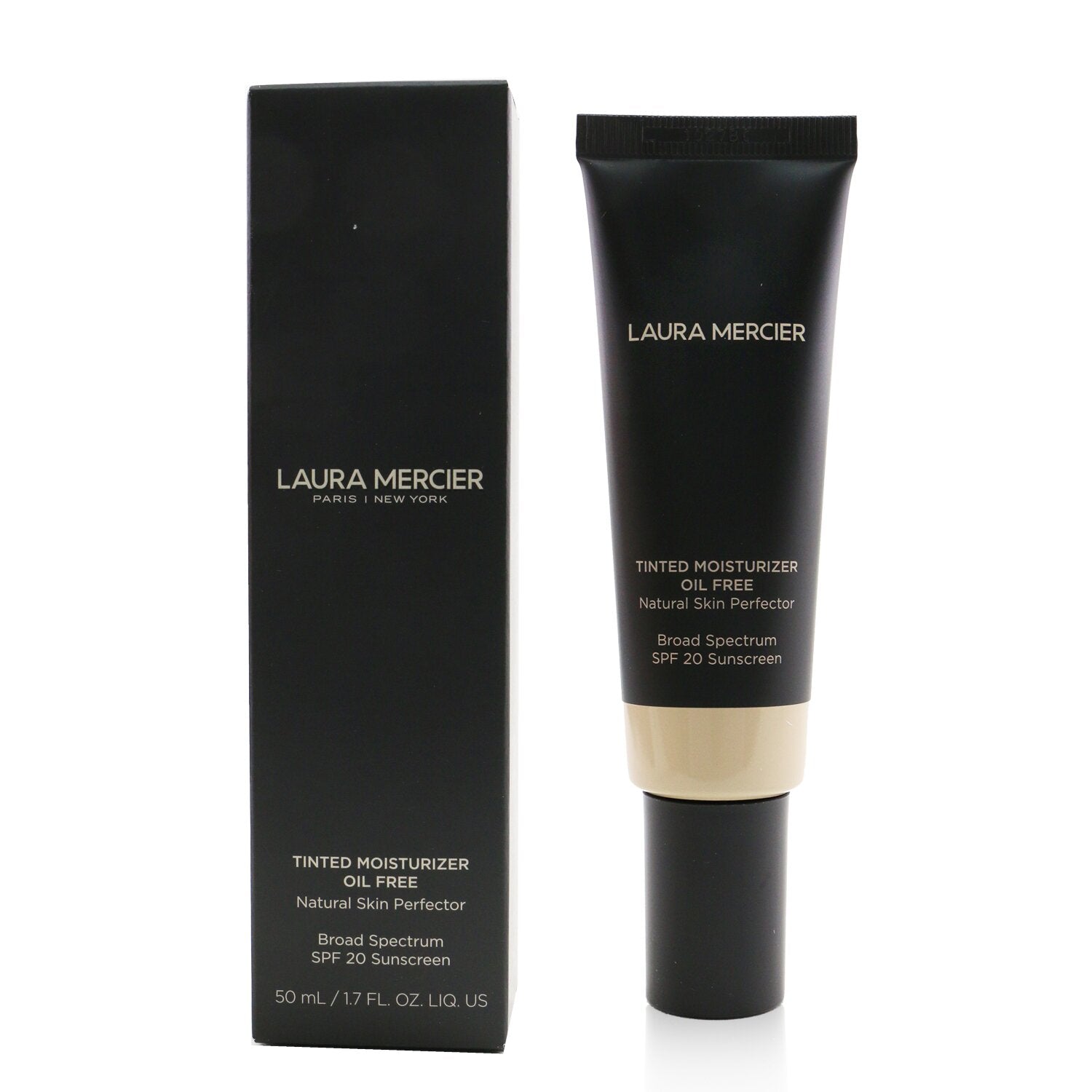 Laura Mercier Oil Free Tinted Moisturizer Natural Skin Perfector SPF 20 - # 0W1 Pearl (Box Slightly Damaged)  50ml/1.7oz