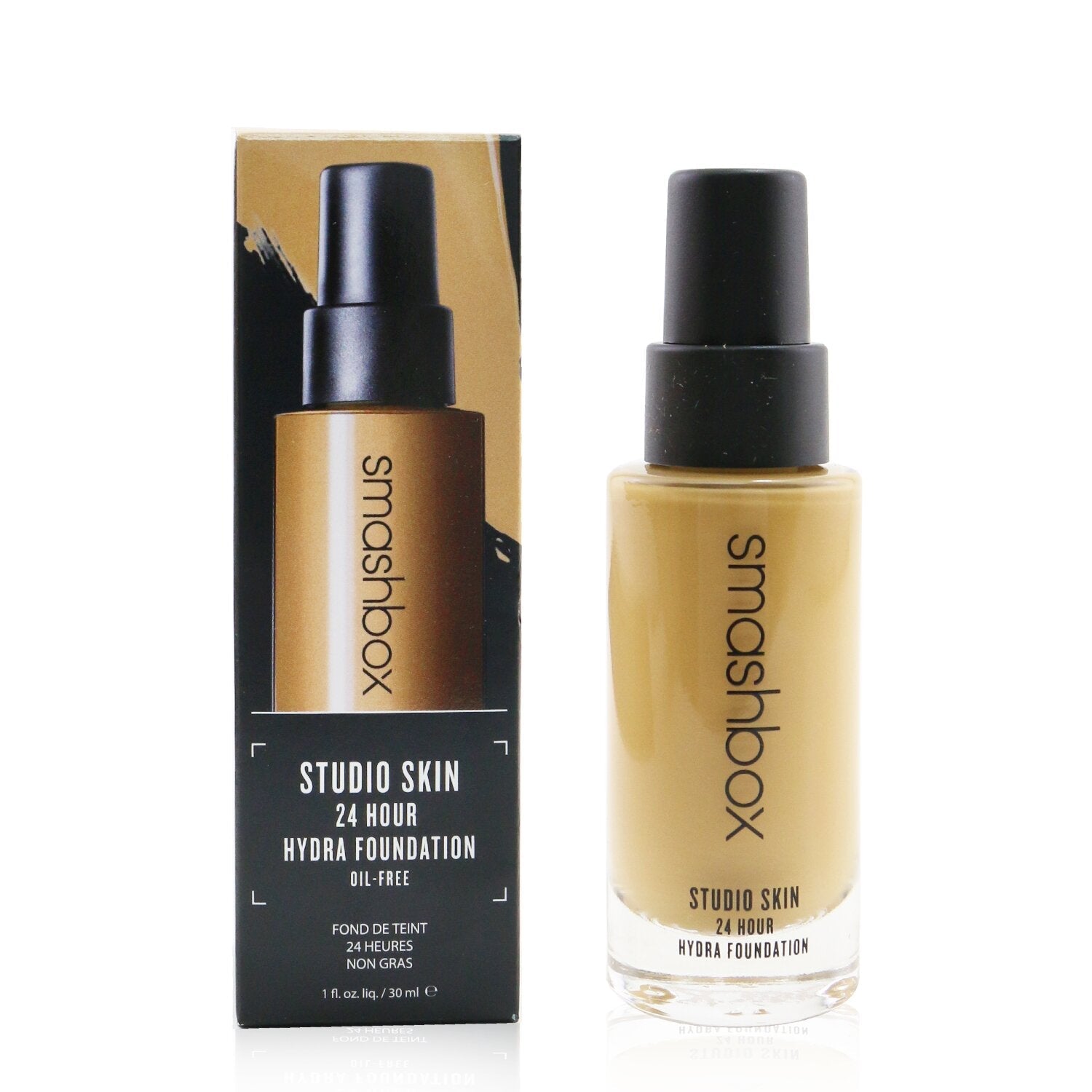 Smashbox Studio Skin 24 Hour Hydra Foundation - # 3.05 (Medium With Warm Golden Undertone)  30ml/1oz