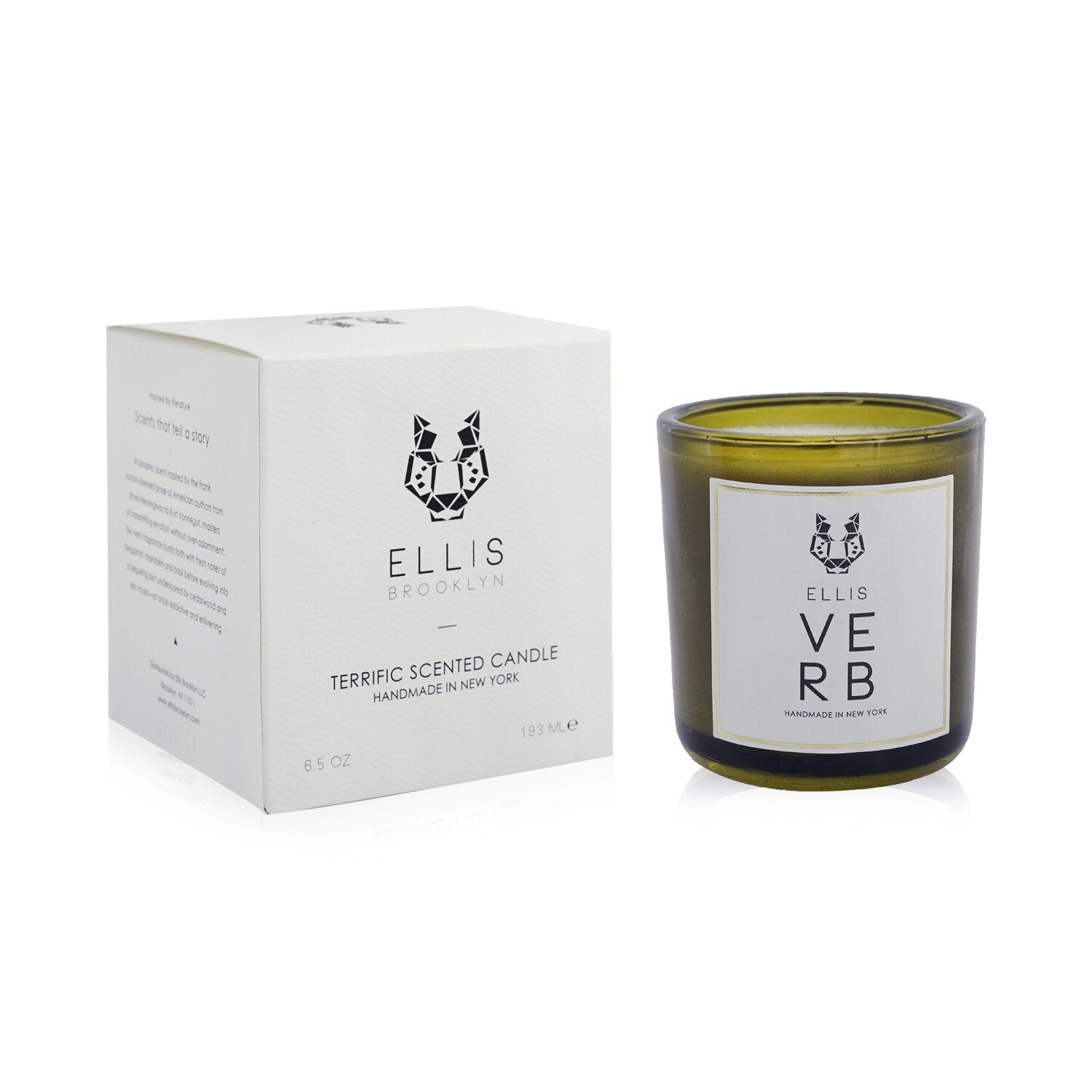 Ellis Brooklyn Terrific Scented Candle - Verb  185g/6.5oz