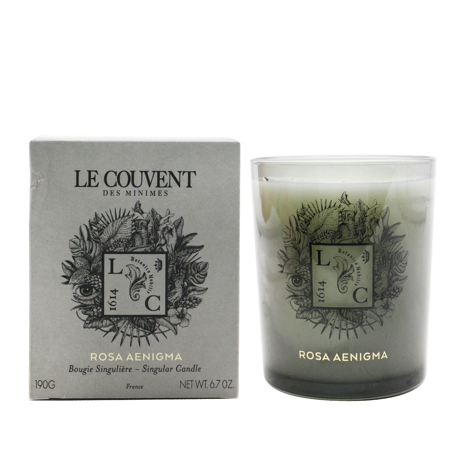 Le Couvent Candle - Rosa Aenigma  190g/6.7oz