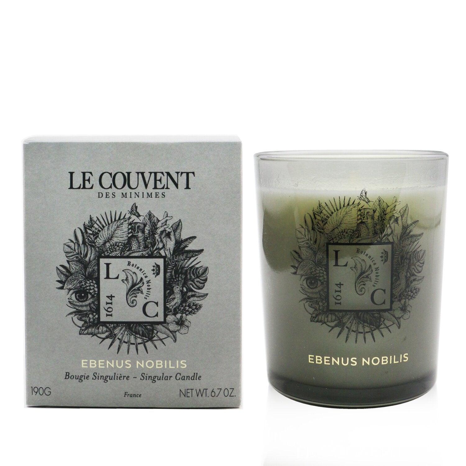 Le Couvent Candle - Ebenus Nobilis  190g/6.7oz