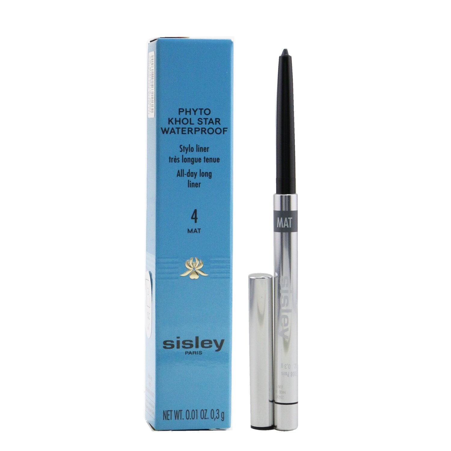 Sisley Phyto Khol Star Waterproof Stylo Liner - #4 Matte Graphite  0.3g/0.01oz