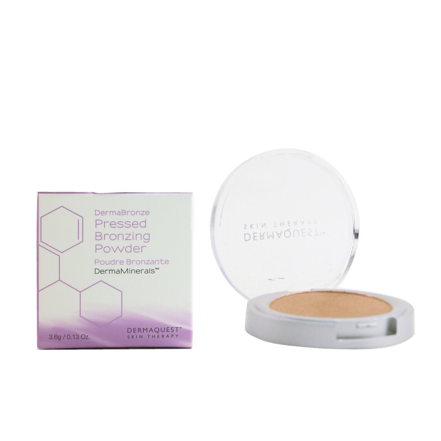 DermaQuest DermaMinerals DermaBronze Pressed Bronzing Powder - # Light  3.6g/0.13oz