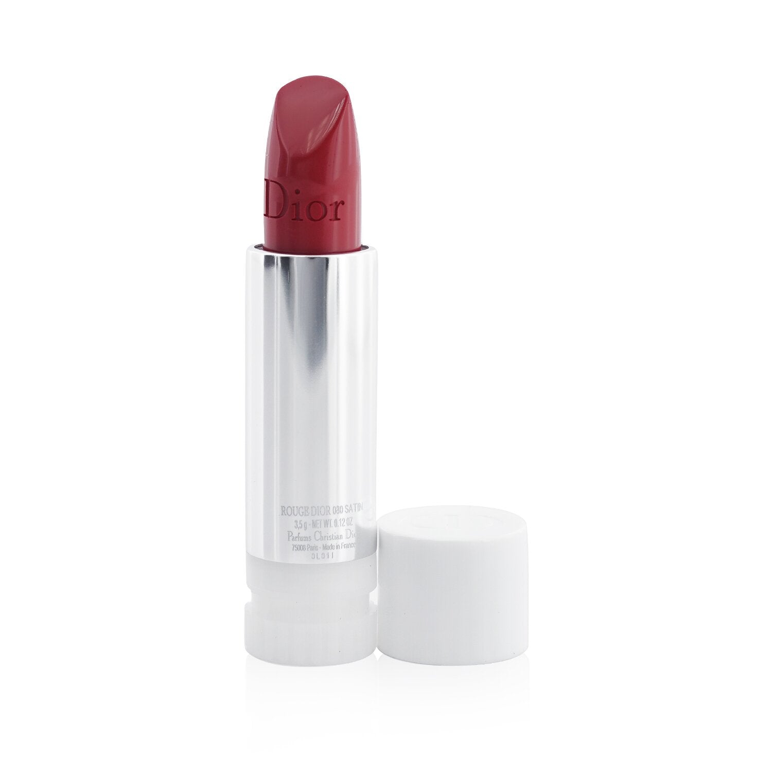 Christian Dior Rouge Dior Couture Colour Refillable Lipstick Refill - # 525 Cherie (Metallic) (Box Slightly Damaged)  3.5g/0.12oz