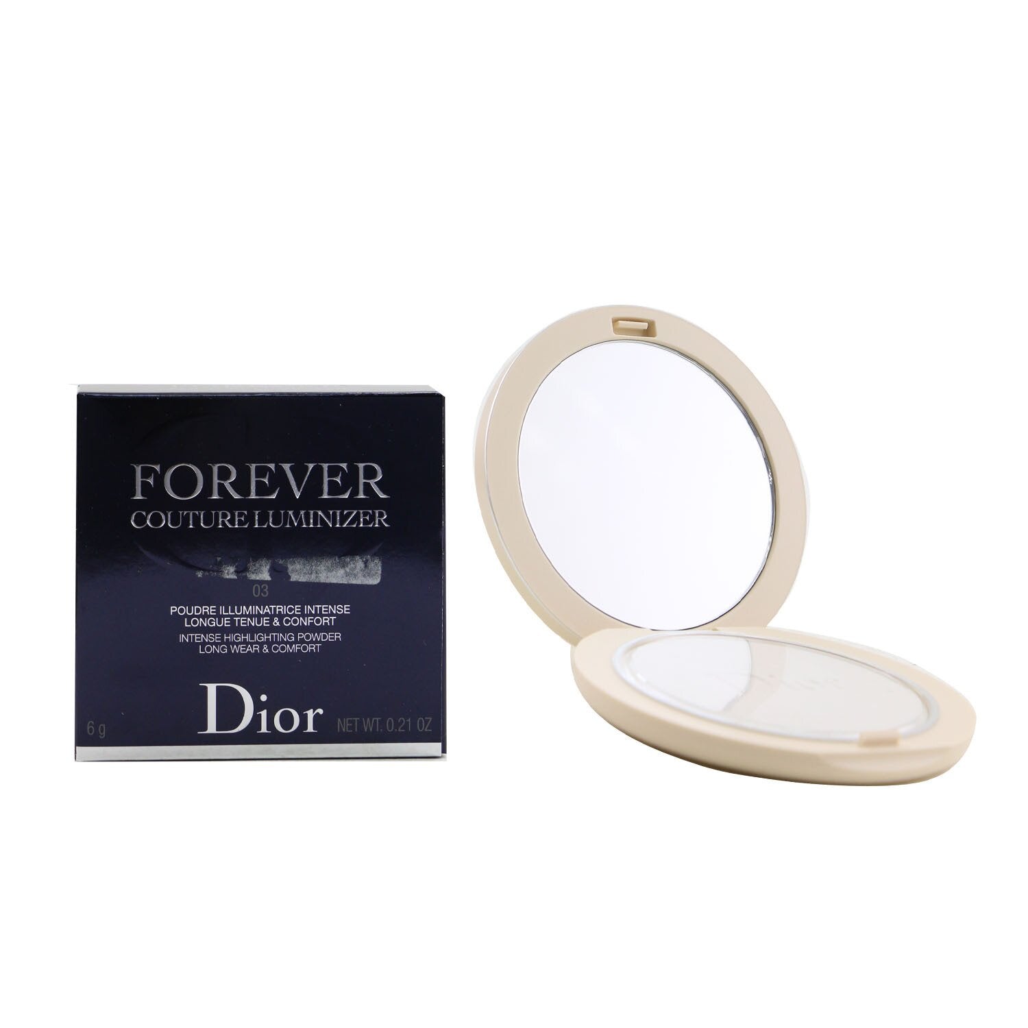 Christian Dior Dior Forever Couture Luminizer Intense Highlighting Powder - # 03 Pearlescent Gold  6g/0.21oz