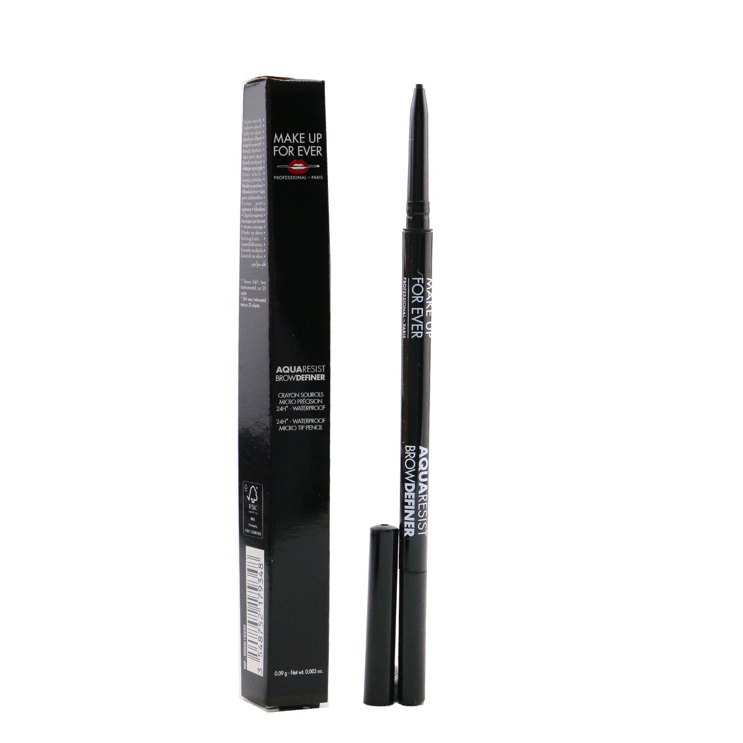 Make Up For Ever Aqua Resist Brow Definer 24H Waterproof Micro Tip Pencil - # 50 Dark Brown  0.09g/0.003oz