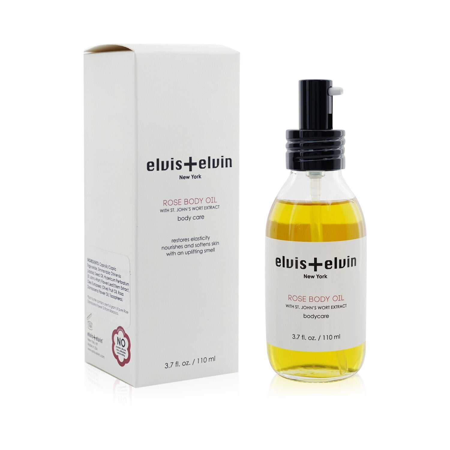 Elvis + Elvin Rose Body Oil  110ml/3.7oz