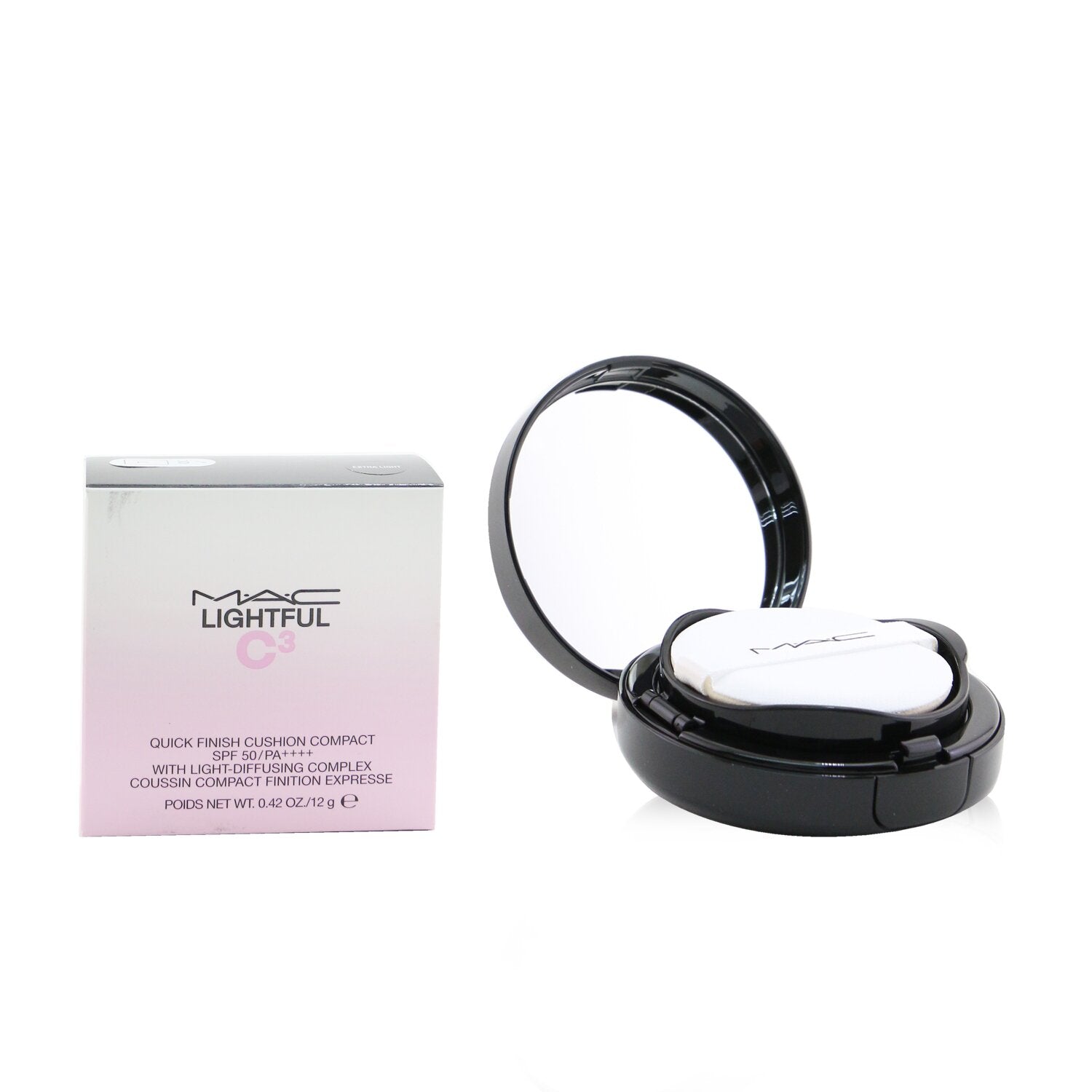 MAC Lightful C3 Quick Finish Cushion Compact SPF 50 - # Extra Light  12g/0.42oz