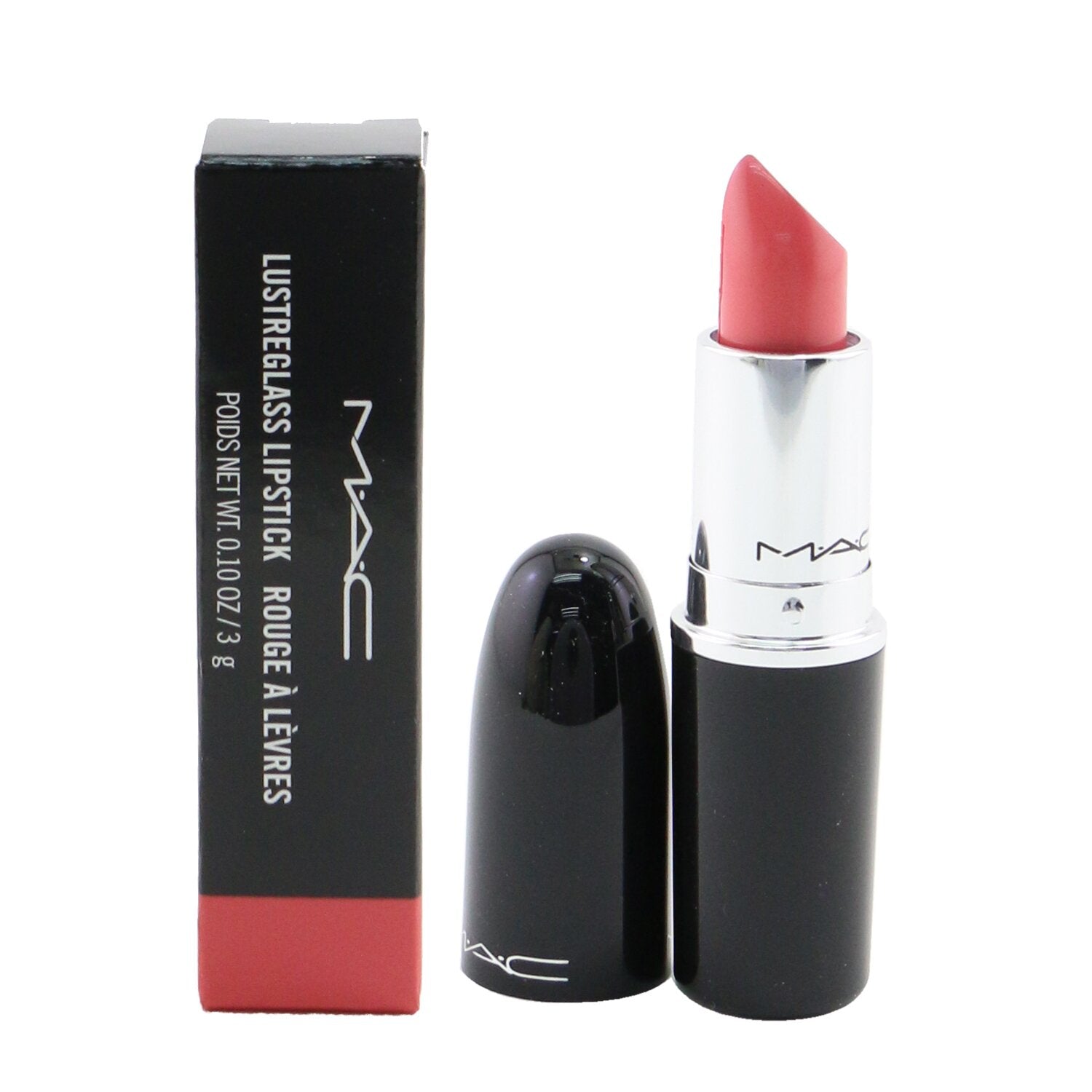 MAC Lustreglass Lipstick - # 561 Oh, Goodie (Milky Orange Coral)  3g/0.1oz