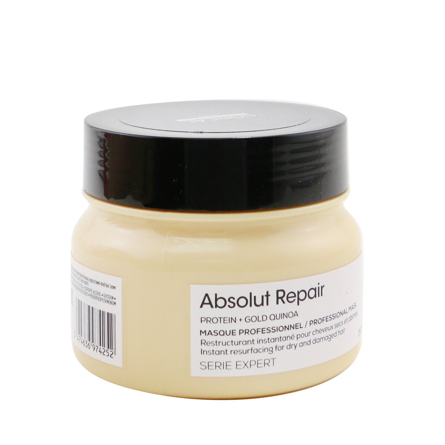 L'Oreal Professionnel Serie Expert - Absolut Repair Gold Quinoa + Protein Instant Resurfacing Mask (For Dry and Damaged Hair)  250ml/8.5oz