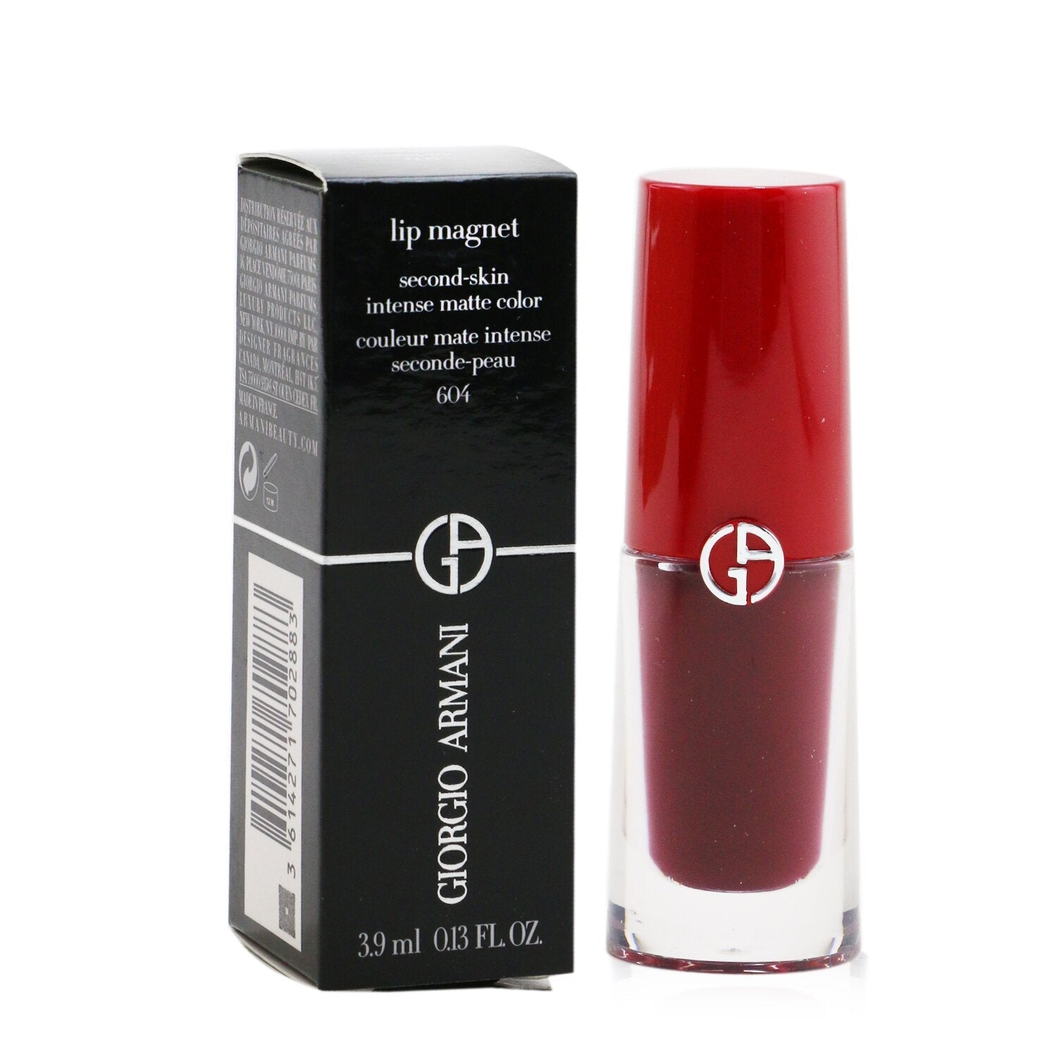 Giorgio Armani Lip Magnet Second Skin Intense Matte Color - # 604 Nighttime  3.9ml/0.13oz