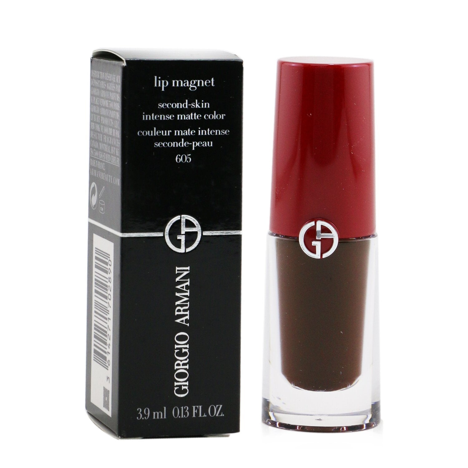 Giorgio Armani Lip Magnet Second Skin Intense Matte Color - # 605 Insomnia  3.9ml/0.13oz