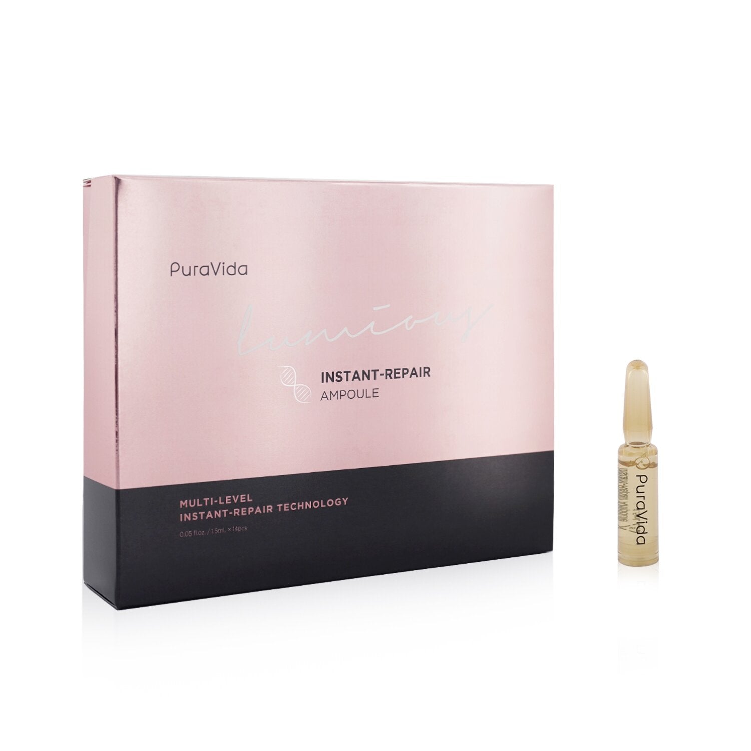 KISS ME PuraVida Renewal Instant Repair Ampoule  14x1.5ml/0.05oz