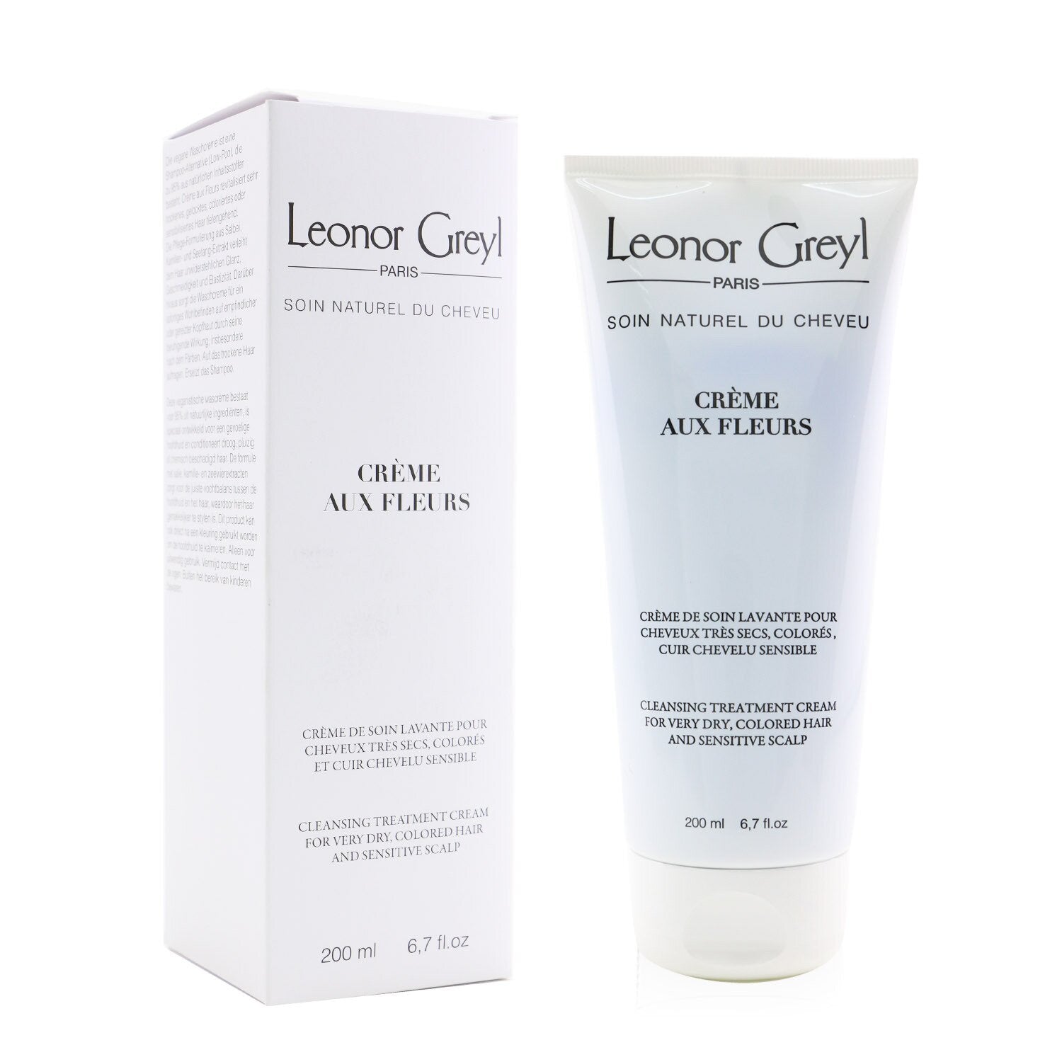 Leonor Greyl Creme Aux Fleurs Cleansing Treatment Cream Shampoo (For Very Dry Hair & Sensitive Scalp)  200ml/7oz