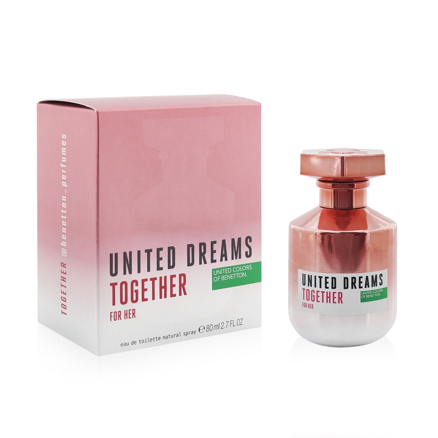 Benetton United Dreams Together Eau De Toilette Spray  80ml/2.7oz