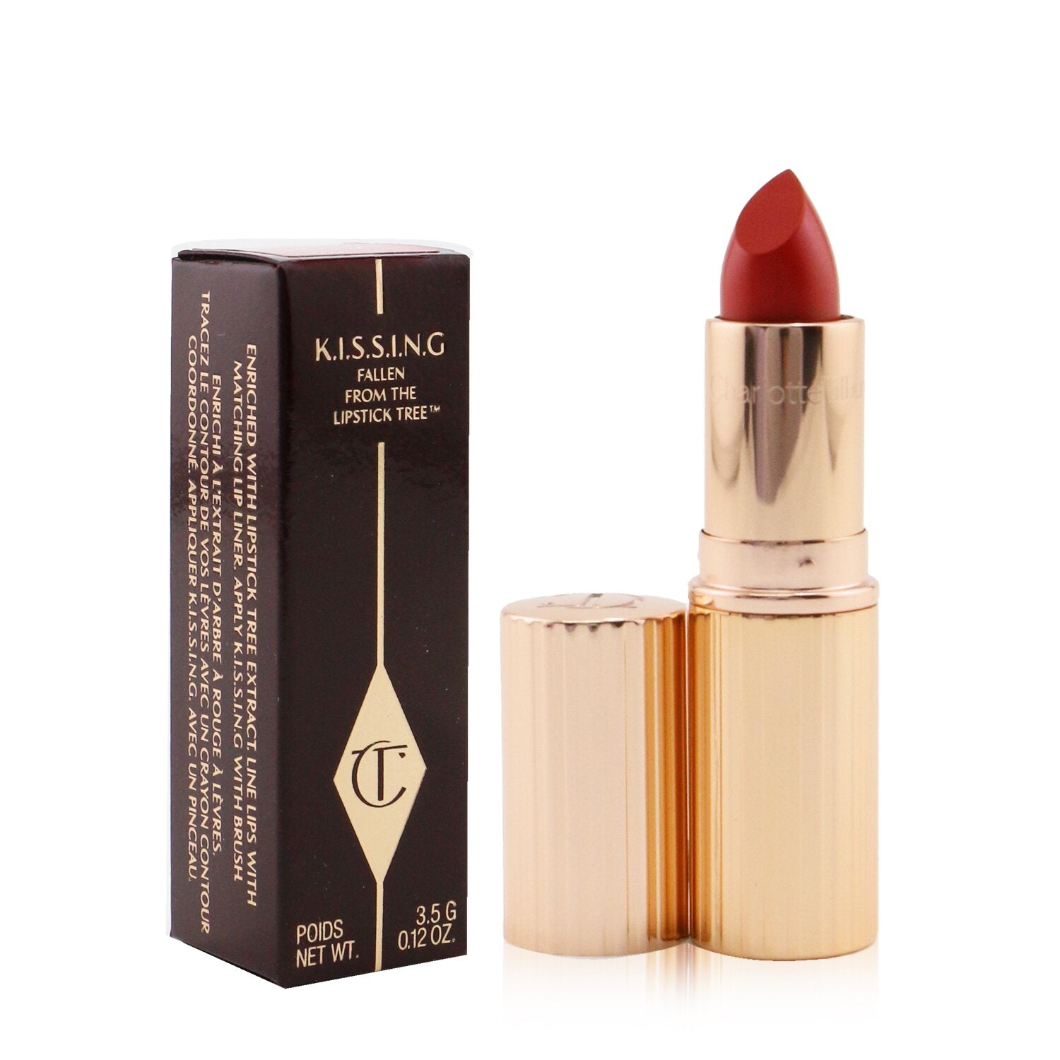 Charlotte Tilbury K.I.S.S.I.N.G Lipstick - # Penelope Pink  3.5g/0.12oz