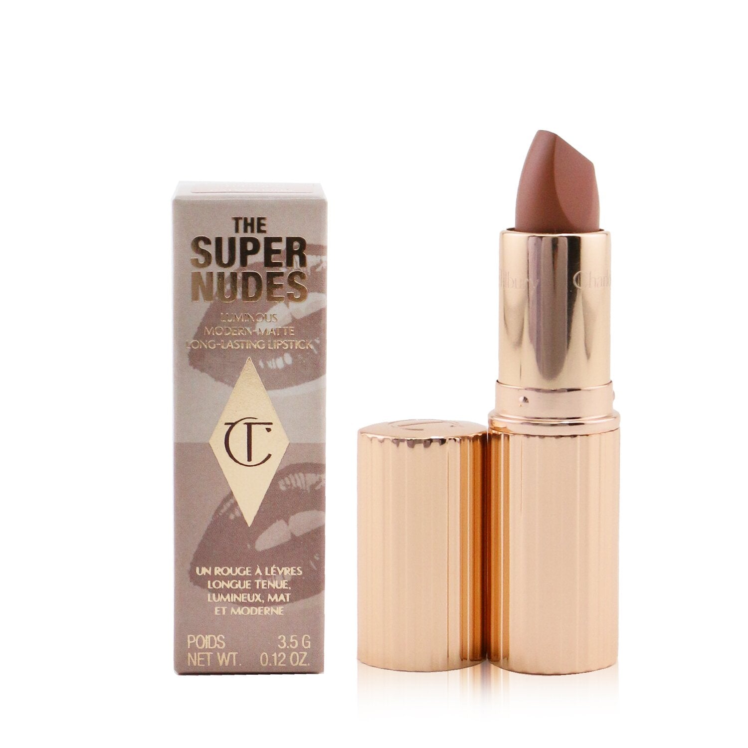 Charlotte Tilbury Matte Revolution (The Super Nudes) - # Catwalking (Neutral Nude Peach)  3.5g/0.12oz