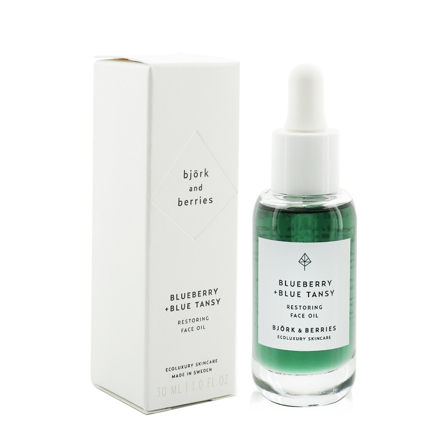 Bjork & Berries Blueberry+ Blue Tansy Restoring Face Oil  30ml/1oz