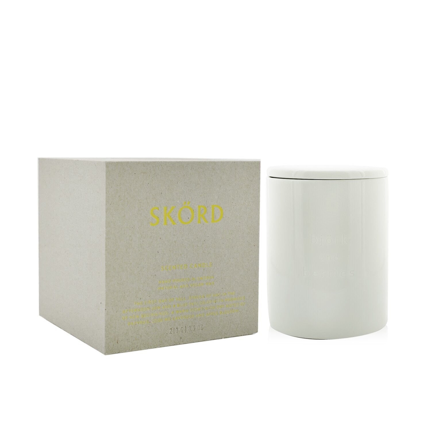 Bjork & Berries Scented Candle - Skord  240g/8.5oz