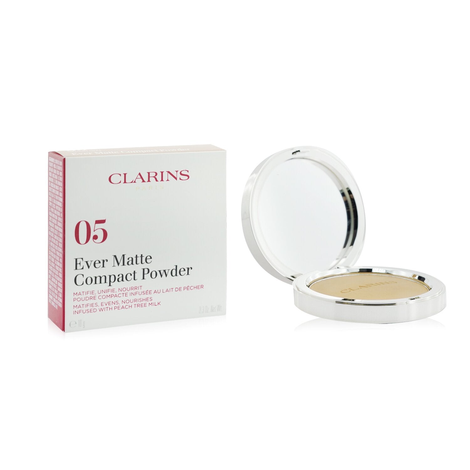 Clarins Ever Matte Compact Powder - # 04 Medium  10g/0.3oz