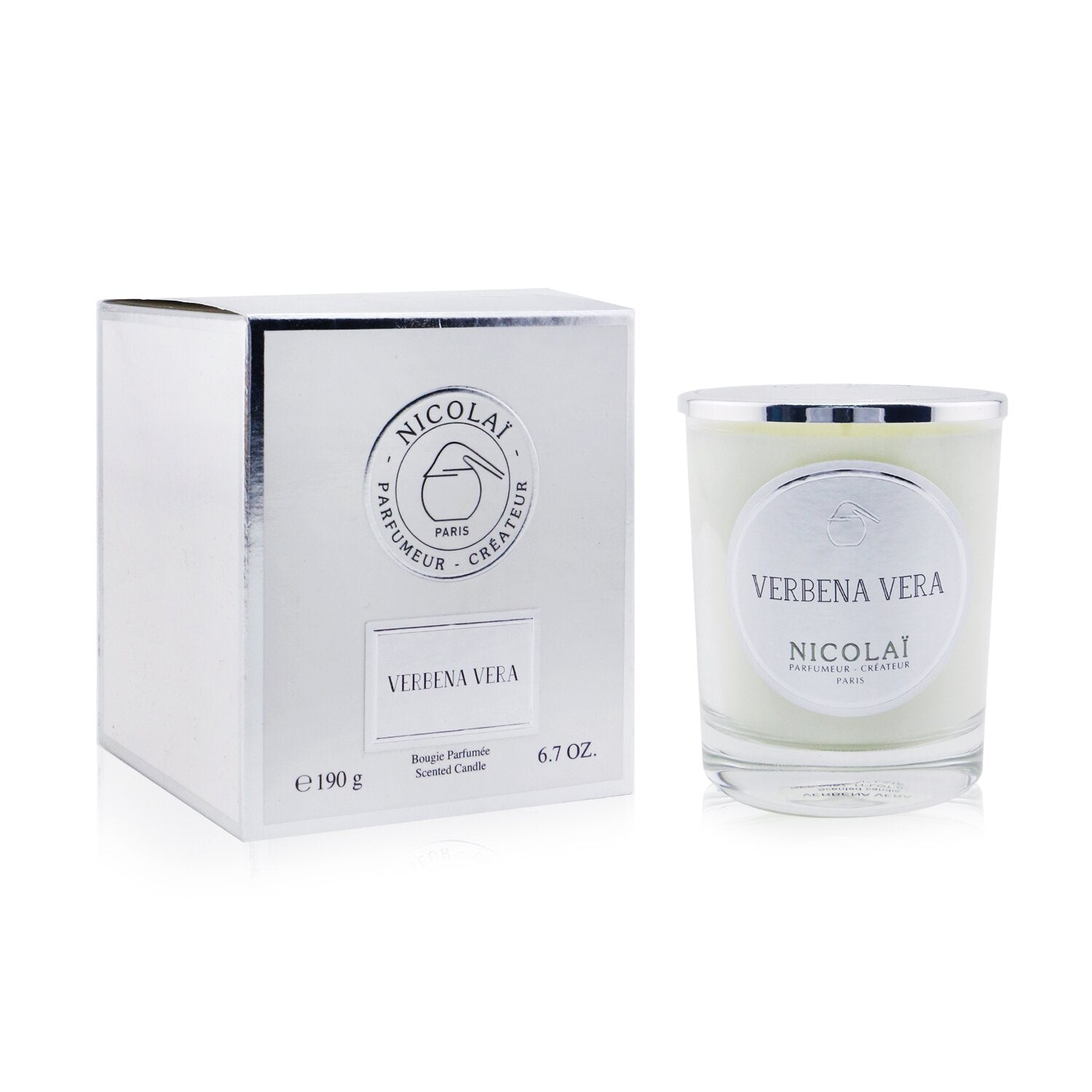 Nicolai Scented Candle - Verbena Vera  190g/6.7oz