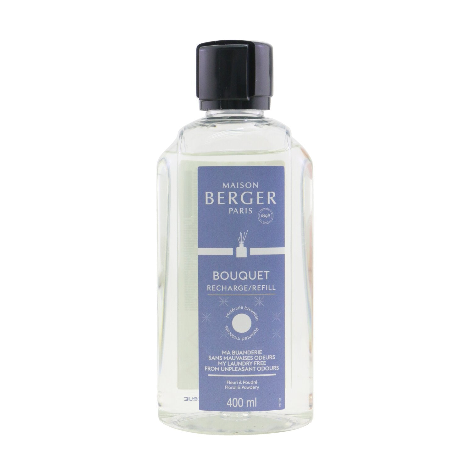 Lampe Berger (Maison Berger Paris) Functional Bouquet Refill - My Laundry Free From Unpleasant Odours (Floral & Powdery)  400ml