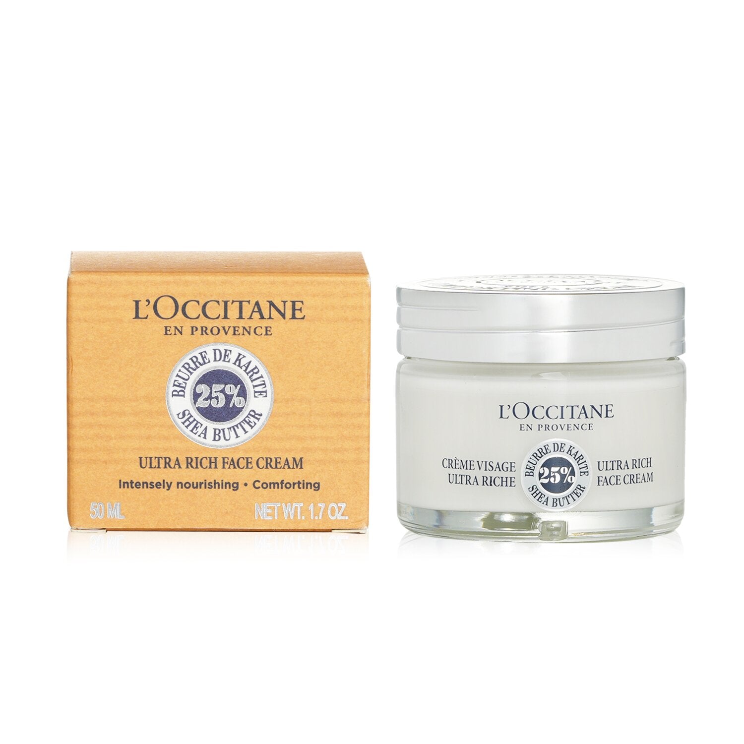 L'Occitane Shea Butter 25% Ultra Rich Face Cream  50ml/1.7oz