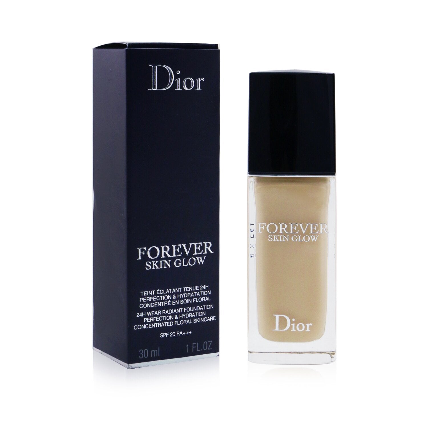 Christian Dior Dior Forever Skin Glow Clean Radiant 24H Wear Foundation SPF 20 - # 0.5N Neutral/Glow  30ml/1oz