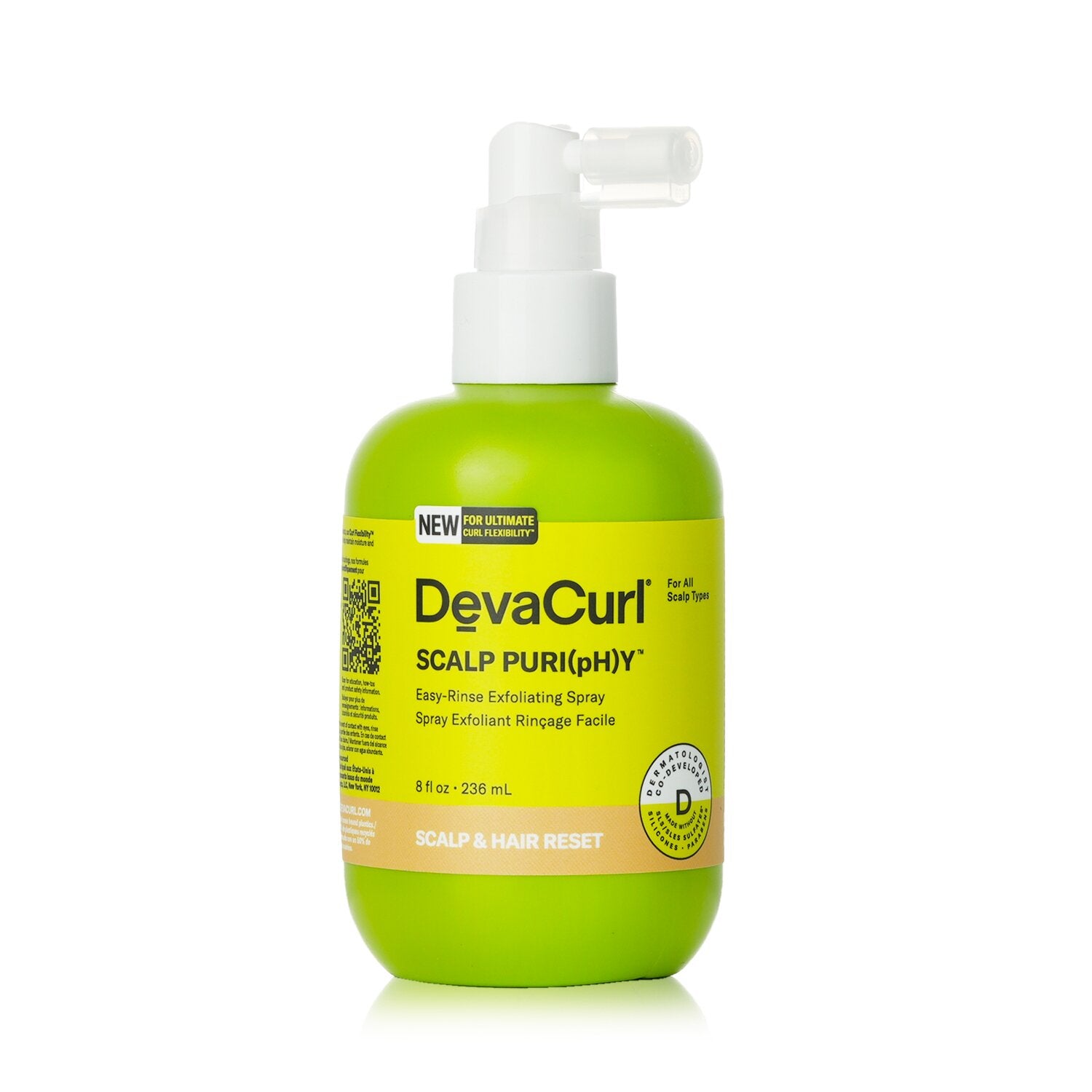 DevaCurl Scalp Puri(Ph)Y Easy-Rinse Exfoliating Spray  236ml/8oz