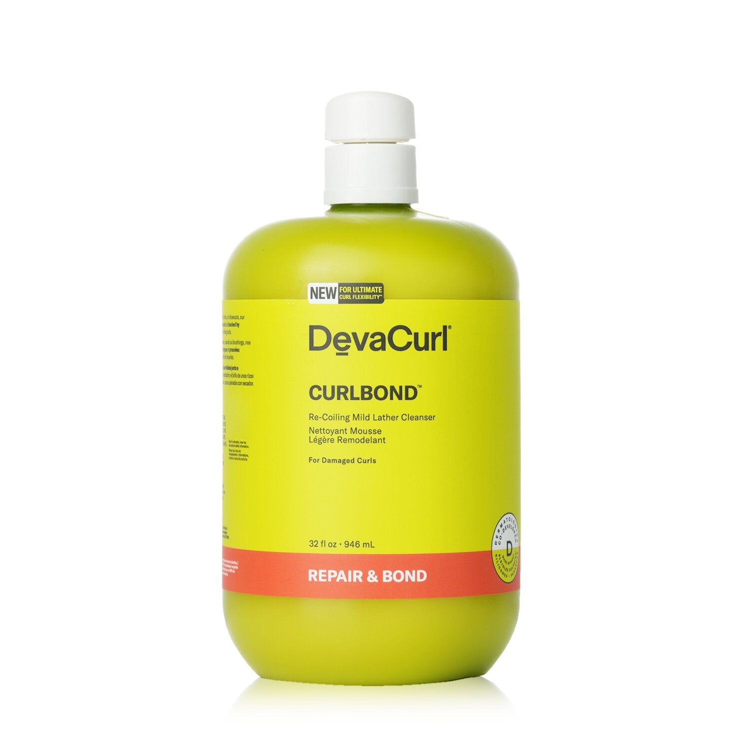 DevaCurl CurlBond Re-Coiling Mild Lather Cleanser  946ml/32oz