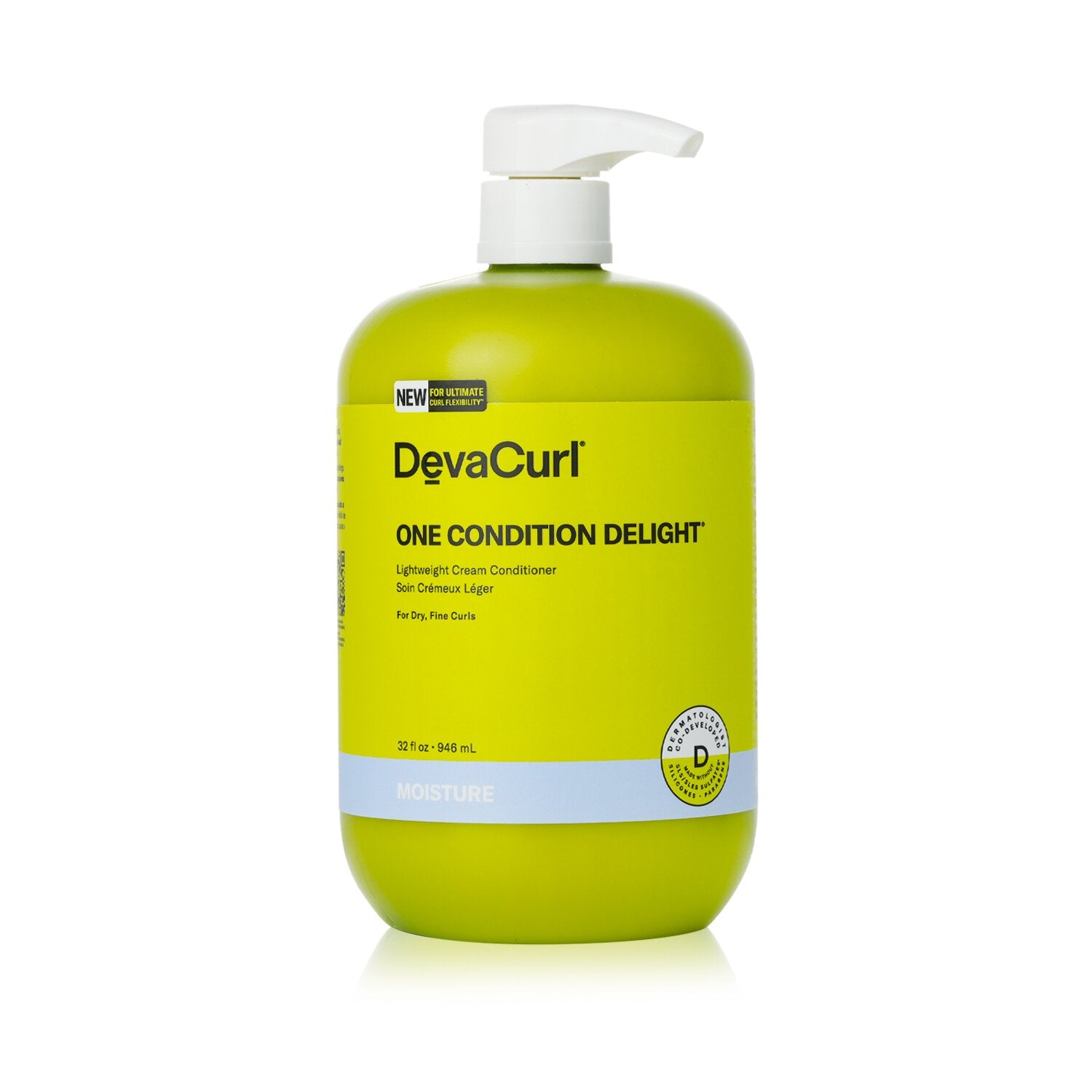 DevaCurl One Condition Delight Lightweight Cream Conditioner - For Dry, Fine Curls  946ml/32oz