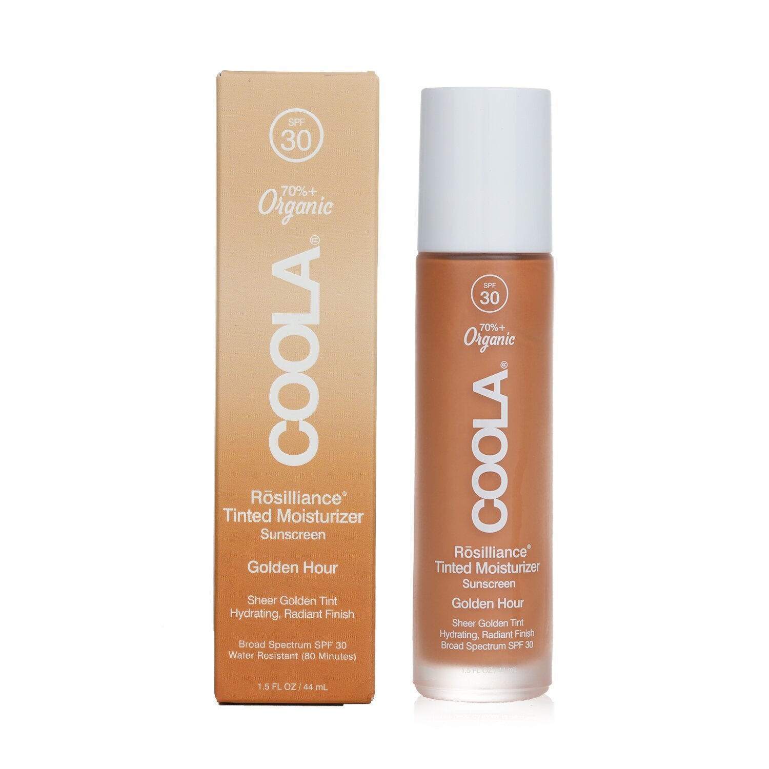 Coola Rosilliance Tinted Moisturizer Sunscreen SPF 30 - # Golden Hour  44ml/1.5oz