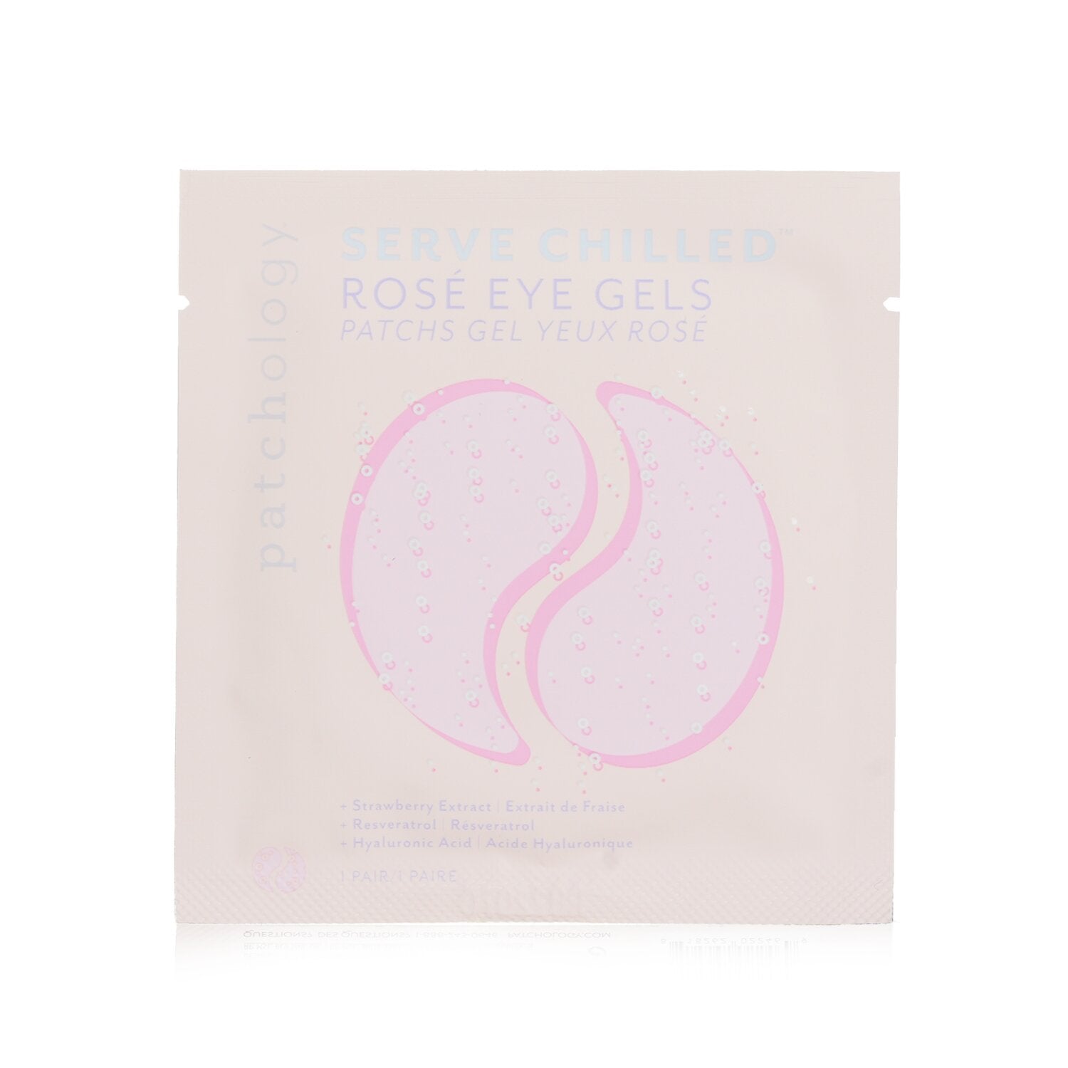 Patchology Serve Chilled Rose Eye Gels  5pairs