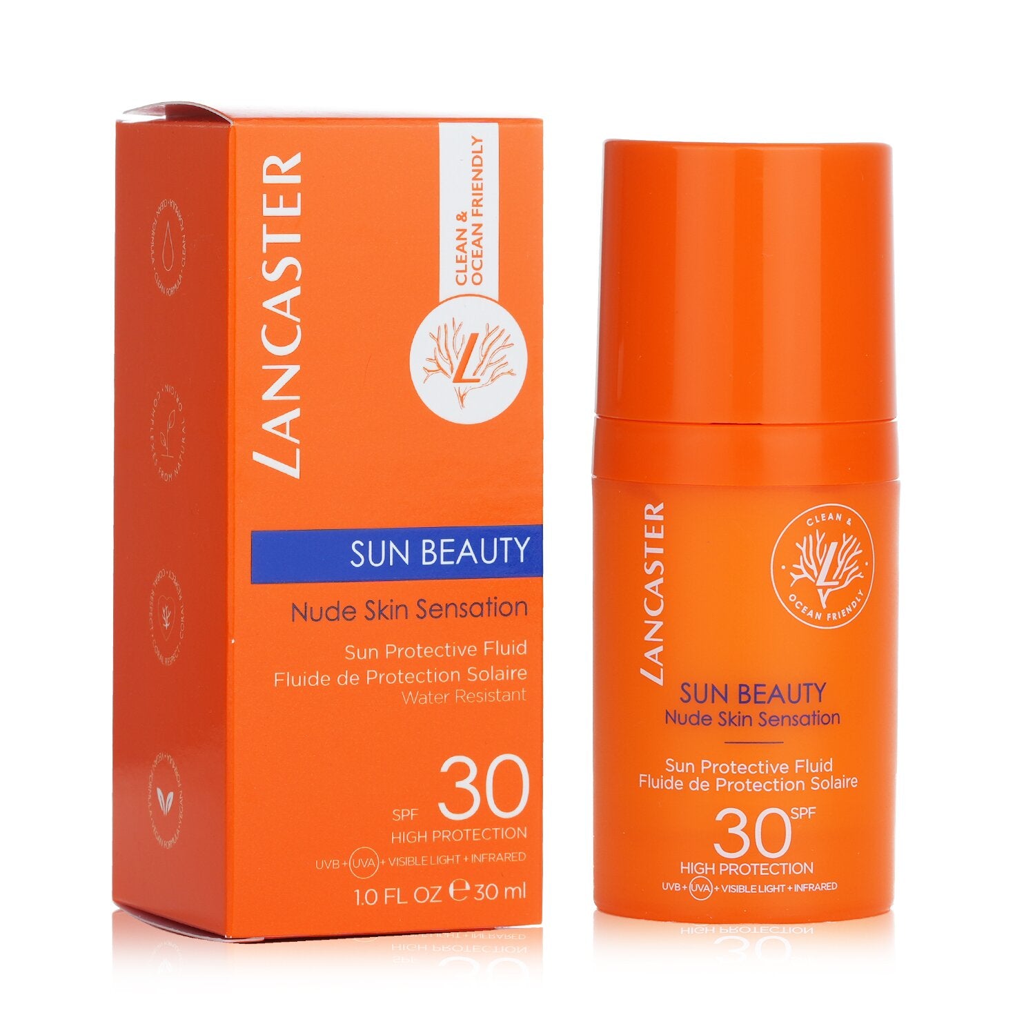 Lancaster Sun Beauty Nude Skin Sensation Sun Protective Fluid SPF 30  30ml/1oz