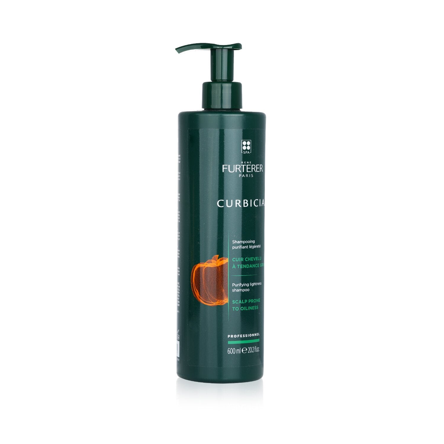 Rene Furterer Curbicia Purifying Lightness Shampoo - Scalp Prone to Oiliness (Salon Size)  600ml/20.2oz