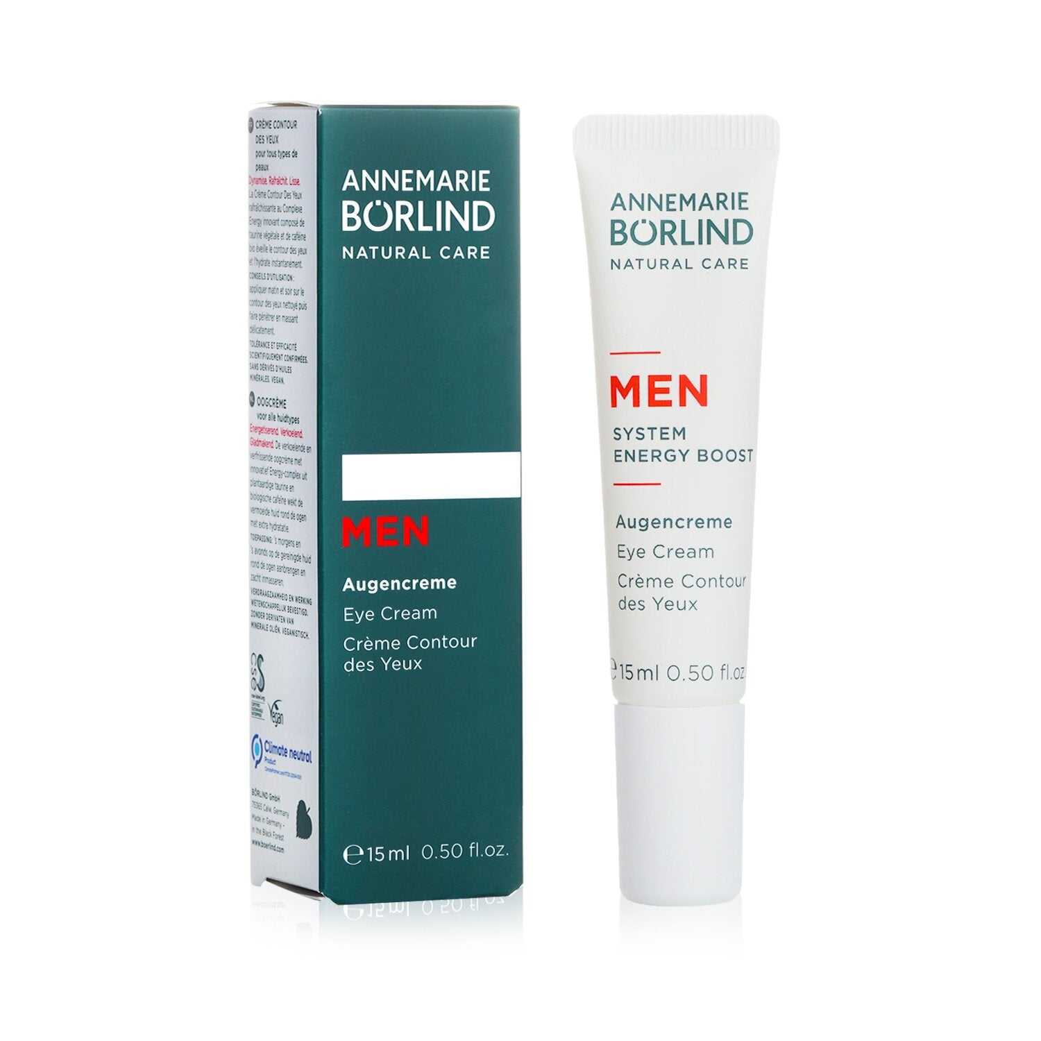 Annemarie Borlind Men System Energy Boost Eye Cream  15ml/0.5oz