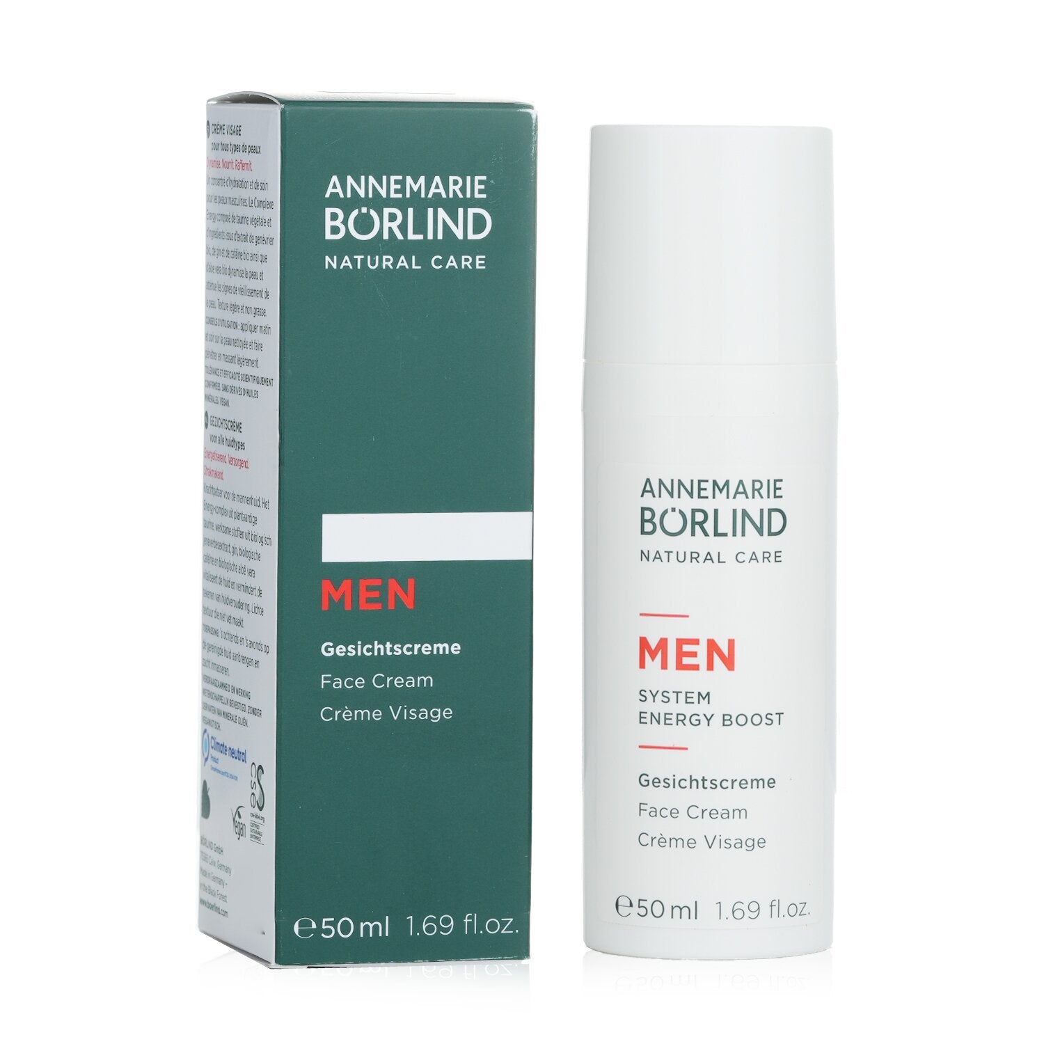 Annemarie Borlind Men System Energy Boost Face Cream  50ml/1.69oz