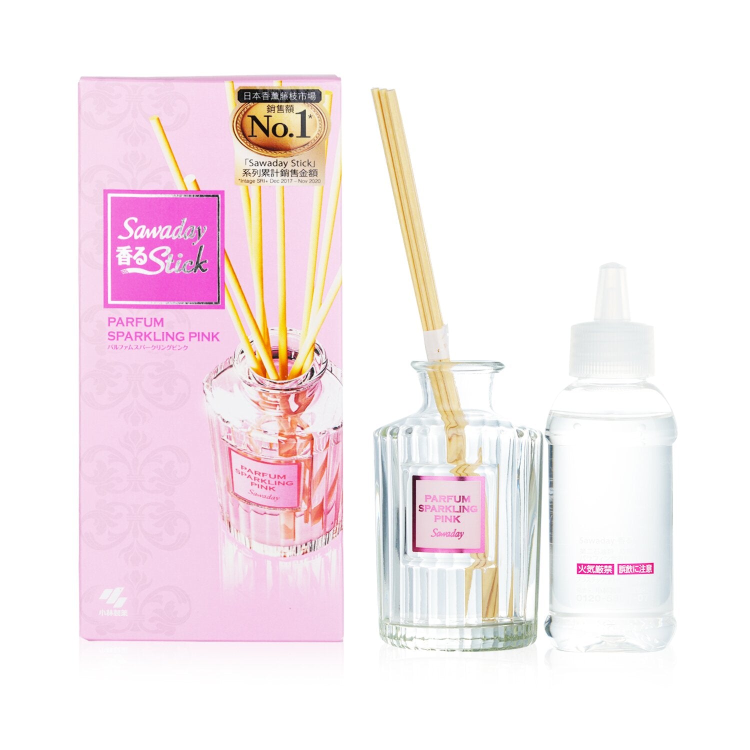 Kobayashi Sawaday Stick Parfum Diffuser - Sparkling Pink  70ml