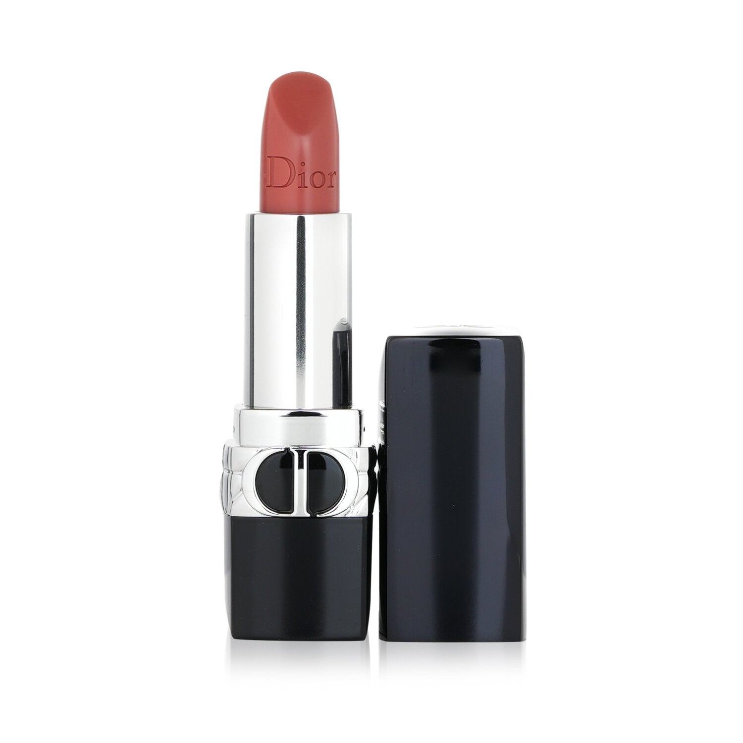 Christian Dior Rouge Dior Floral Care Refillable Lip Balm - # 100 Nude Look (Satin Balm)  3.5g/0.12oz