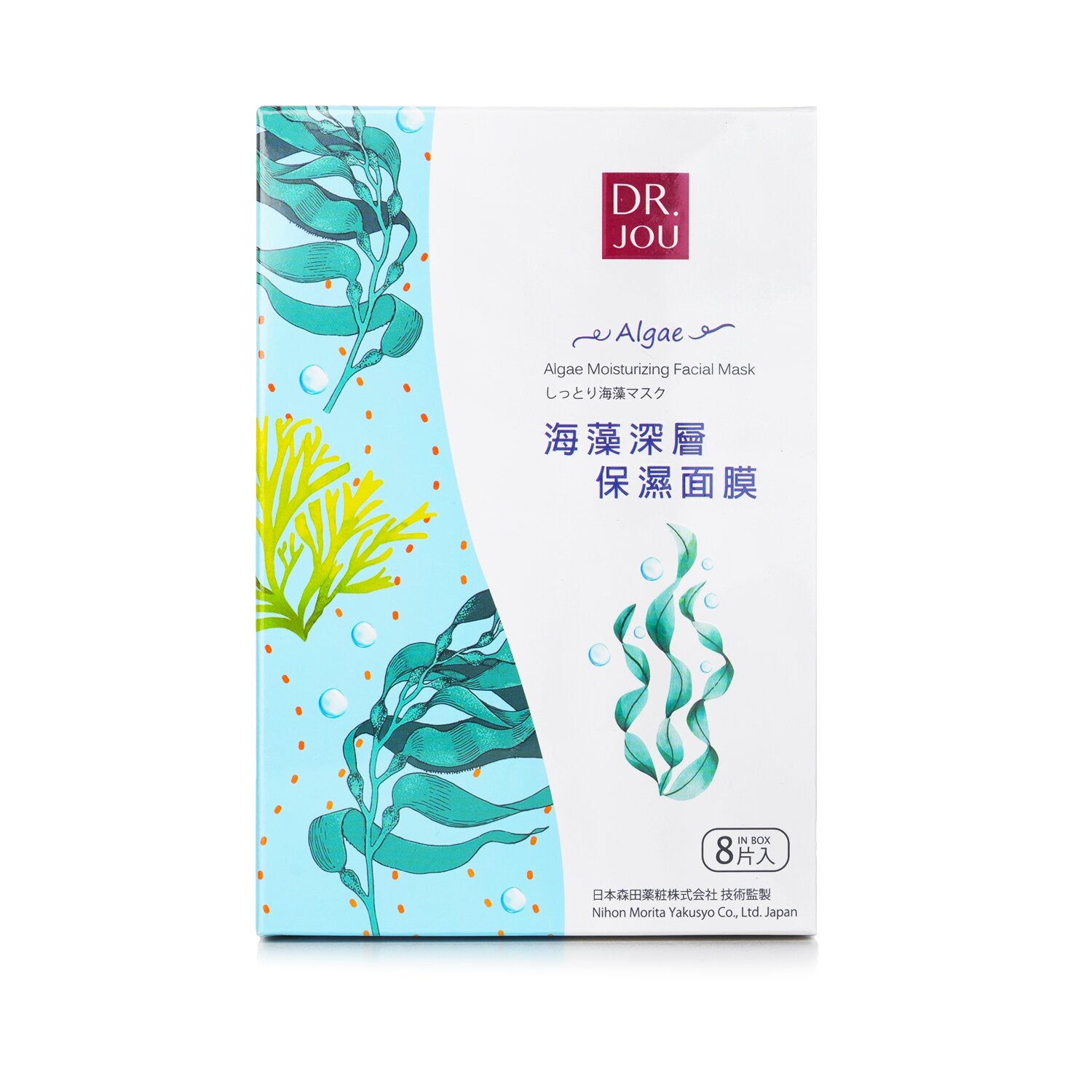 DR. JOU (By Dr. Morita) Algae Moisturizing Facial Mask  8pcs