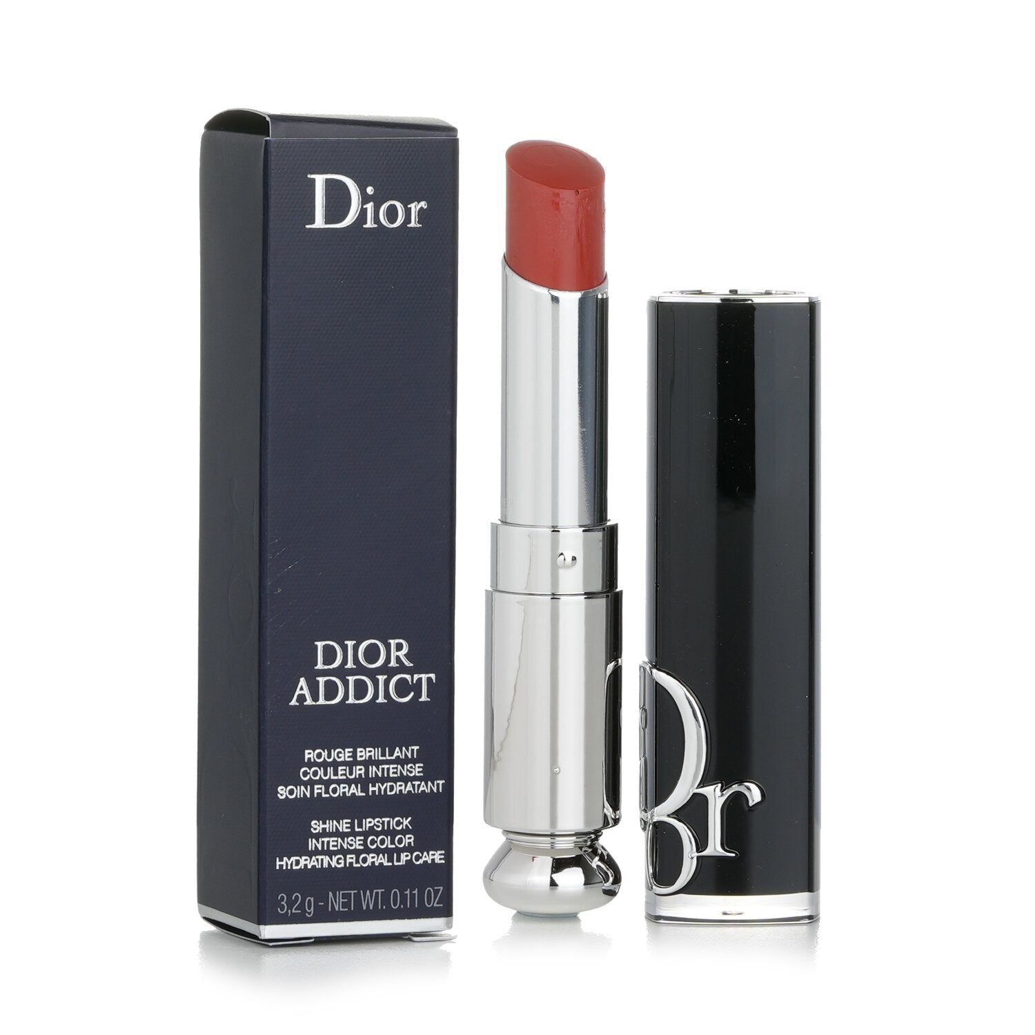 Christian Dior Dior Addict Shine Lipstick - # 524 Diorette  3.2g/0.11oz