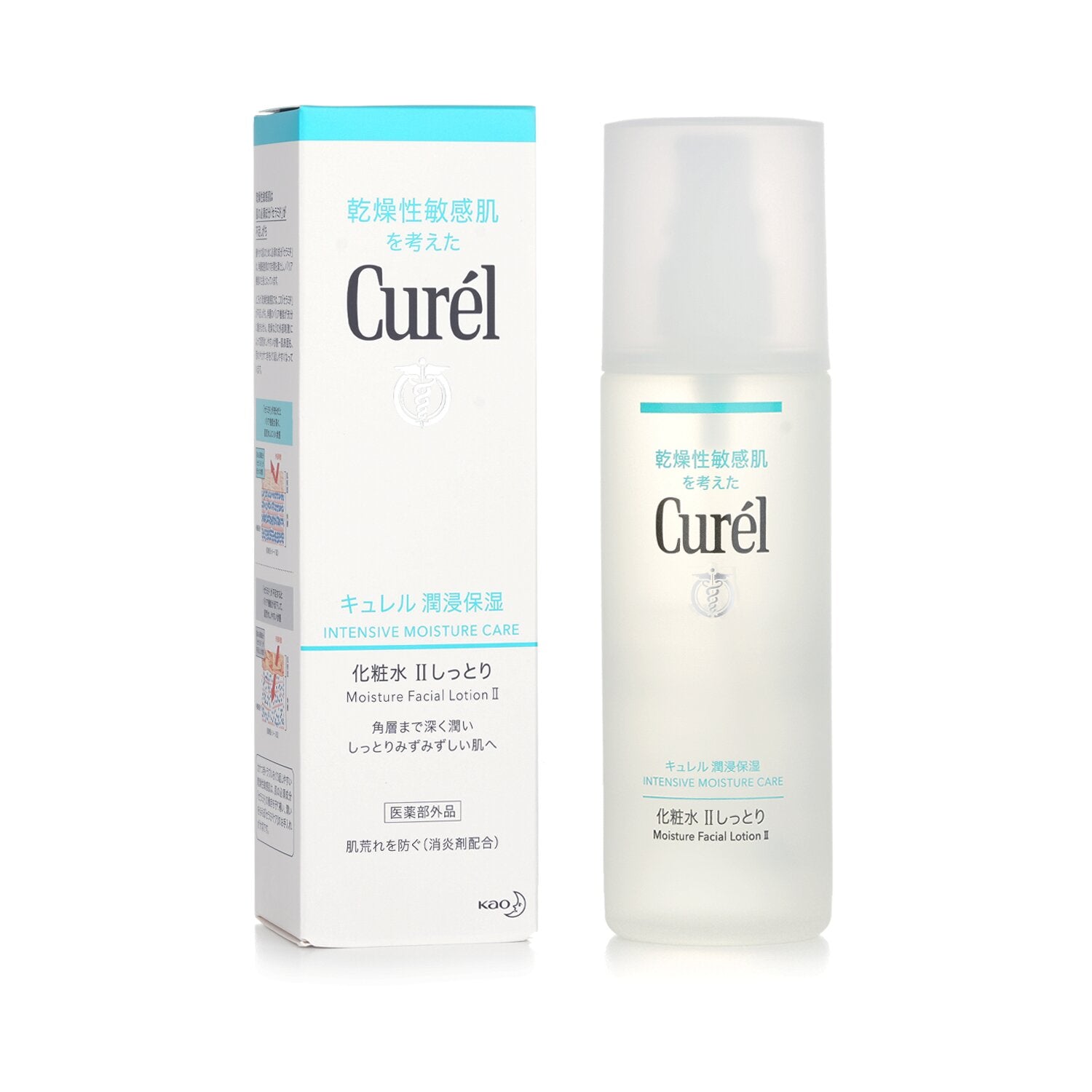 Curel Intensive Moisture Care Moisture Facial Lotion II  150ml/5oz