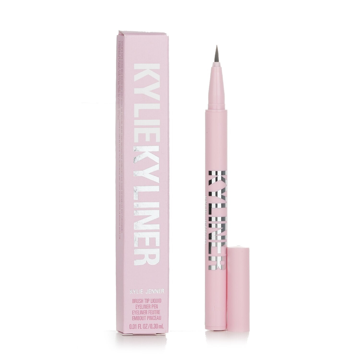 Kylie By Kylie Jenner Kyliner Brush Tip Liquid Eyeliner Pen - # 001 Black  0.3ml/0.01oz